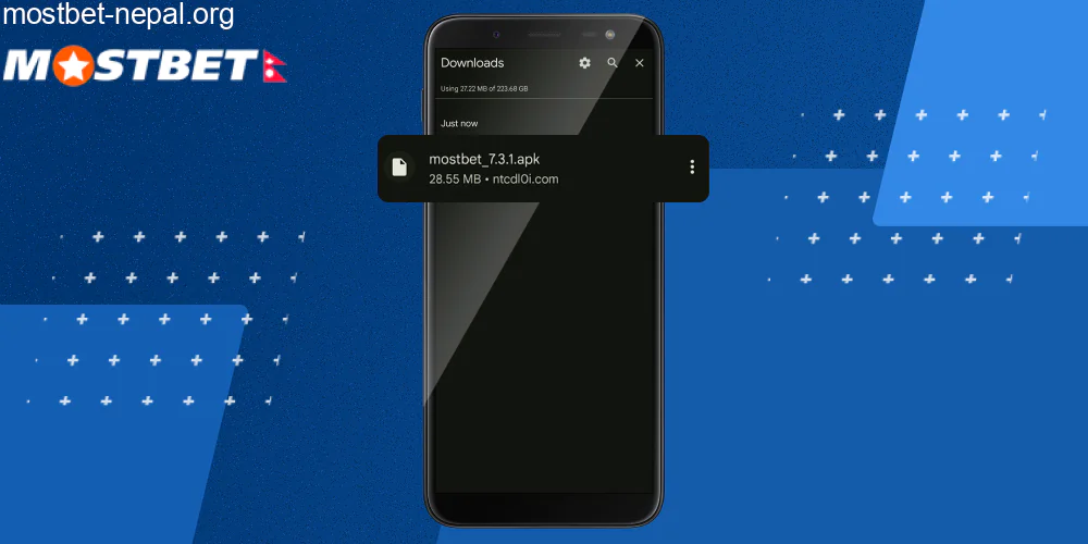 Open browser download and install the downloaded apk file, step 5